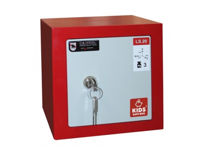 Сейф меблевий Griffon LS.20.K RED