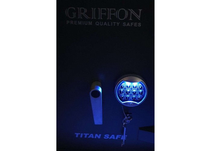Сейф вогнезломостійкий GRIFFON CLE II.120.E CREAM
