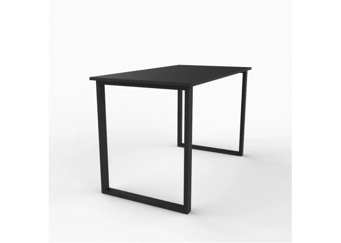 Комп'ютерний стіл Loft Lab Simple, колір Чорний матовий, 18 мм