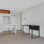 Робочий стіл Loft Lab Strait, колір П'єтра Гріджо мармур чорний, 18 мм