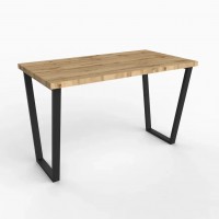 Офисный стол Loft Lab Waist, цвет Дуб Аппалачи, 36 мм